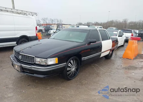 1994 Cadillac Deville Concours z USA, uszkodzony, nr VIN 1G6KF52Y6RU269491